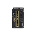 Cisco IE-3300-8U2X-A Catalyst IE3300 Rugged Modular Industrial Switch, 8x GbE 4PPoE, 2x 10G SFP+, Network Advantage