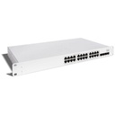 Cisco Meraki MS150-24T-4G Cloud-Managed Stackable Switch, 24x 1GbE RJ45, Non-PoE, 4x 1G SFP Uplinks