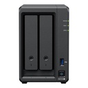 Synology DS725+ 2-Bay NAS AMD Ryzen R1600 4GB DDR4 ECC 2.5GbE + 1GbE 2x M.2 NVMe Slots (Diskless)