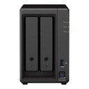 Synology DVA1622 2-Bay Deep Learning NVR 16 Cameras 8 Licences Celeron J4125 6GB HDMI (Diskless)