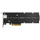 Synology E10M20-T1 10GbE and Dual M.2 NVMe SSD Combo Adapter Card, PCIe 3.0 x8
