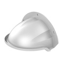 Hikvision DS-1250ZJ Rain Shade for Outdoor Dome Cameras, Composite fibre, White