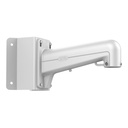 Hikvision DS-1602ZJ-CORNER Corner Mount Adaptor for PTZ Wall Brackets, Aluminium Alloy and Steel, White