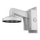 Hikvision DS-1473ZJ-155B Wall Mount Bracket with Junction Box, Aluminium Alloy, White