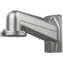 Hikvision DS-4603ZJ-PAAC Indoor/Outdoor Wall Mount Bracket for PTZ Cameras, Aluminium Alloy, Platinum grey