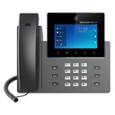 Grandstream GXV3450 Android 14 Video IP Phone 16 Lines 5in Touch Screen 2MP Camera Wi-Fi 5 Bluetooth