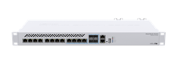 Mikrotik CRS312-4C+8XG-RM 12-Port 10G Switch Dual Power Supply Rack Kit
