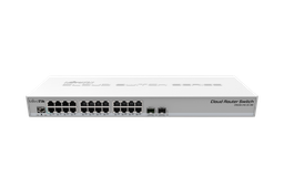 MikroTik CRS326-24G-2S+RM 24 Gigabit switch 2 x SFP+ cages 1U rackmount Dual boot