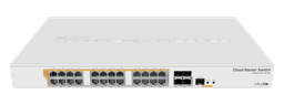 MikroTik CRS328-24P-4S+RM 500W 24 PoE+ Gigabit Ethernet 4 SFP+ ports Rack Mount
