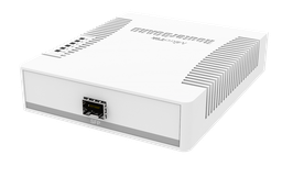 Mikrotik RB260GS 5x Gigabit Ethernet Smart Switch, SFP cage, plastic case, SwOS