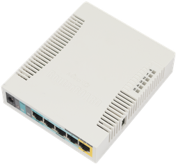 Mikrotik RB951Ui-2HnD 600MHz 128MB 5x LAN PoE Port 5 L4