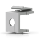 Ubiquiti Networks UACC-Keystone-Blank-Insert-TH Keystone Blank Insert Pass-Through, 12-Pack