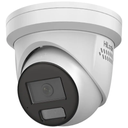 HiLook by Hikvision 6MP IPC-T269H-MU/SL Smart Dual-Light Turret IP Camera with 2.8mm Lens, Two-Way Audio & Active Alarm (Black)