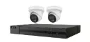 HiLook by Hikvision 4-Channel 6MP PoE NVR Security System with 2 x 6MP Turret Cameras & 1TB HDD