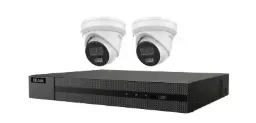 HiLook by Hikvision 4-Channel 6MP PoE NVR Security System with 2 x 6MP