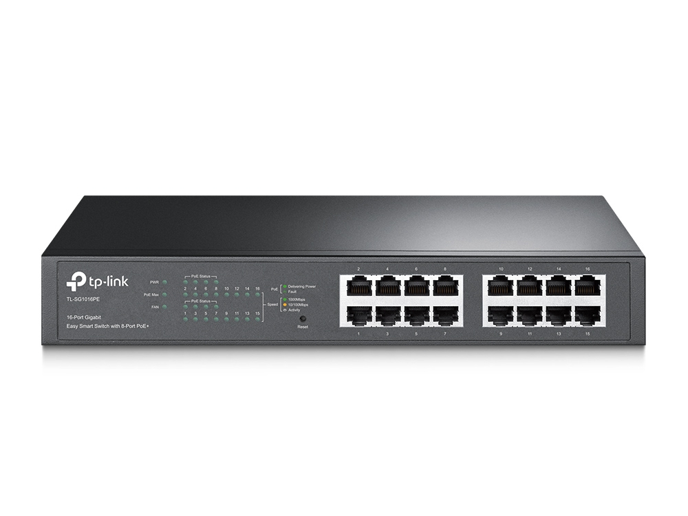 TP-Link TL-SG1016PE 16-Port Easy Smart Gigabit Switch