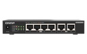 QNAP QSW-2104-2T-R2 6-Port Unmanaged Switch, 2 x 10GbE and 4 x 2.5GbE RJ45, Fanless