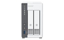 QNAP TS-216G 2-Bay NAS, ARM Cortex-A55 Quad-Core 2.0GHz, 4GB RAM, 2.5GbE + GbE, NPU