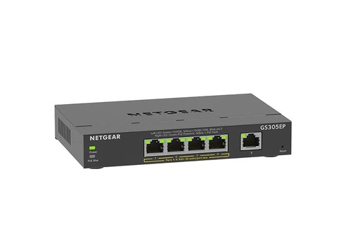 Netgear GS305EP 5-Port PoE+ Switch