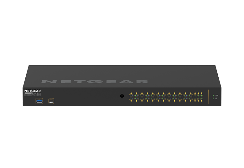 Netgear M4250 AV Line GSM4230P managed PoE+ switch