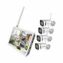 Jovision 4CH WiFi Security Camera Kit with Monitor