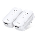 TP-Link TL-PA9020P KIT AV2000 2-Port Gigabit Passthrough Powerline Starter Kit