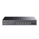 TP-Link SG2210MP 10-Port Gigabit Smart Switch with 8-Port PoE+ 1xFan 14.9Mpps Support Omada SDN