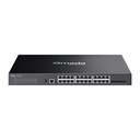 TP-Link SG5428XMPP Omada 24-Port Gigabit Stackable Lite L3 Managed PoE++ Switch with 4× 10G Slots