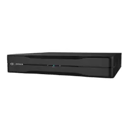 8 Channel PoE NVR, 8 PoE Ports, 8MP 4K Recording, H.265+, 1 HDD