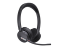 Yealink BH70-M-MS-C/A Wireless (Bh70) MS Mono Bluetooth Headset Bt51 Dongl, Black, C TO A Adapter
