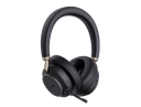 Yealink BH76-P-BL-UC-C/A Wireless (Bh76 Plus) UC Anc Stereo Headset, Black, USB-C Native, C TO A Dongle