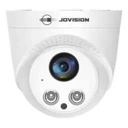 3MP Colour Night Vision PoE Turret Camera, Active Deterrence, Audio