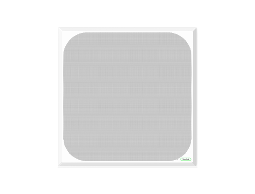 Yealink CM50 Dante Beamforming Ceiling Microphone, 127 MEMS Mics, Customisable Pickup Zones, 5 m Radius, AI Noise Reduction, AES67