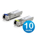 Ubiquiti UACC-OM-SM-1GS20 UFiber1 Gbps Bidirectional Single-Mode SFP Module